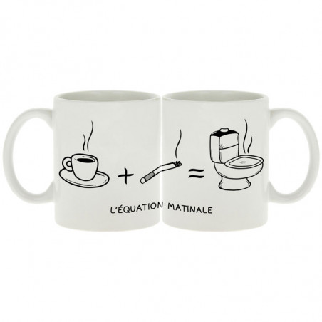 Mug "L'équation matinale"
