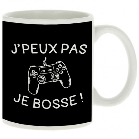 Mug "J'peux pas je bosse"