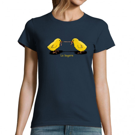 T-shirt femme "La bagarre...