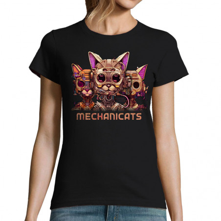 T-shirt femme "Mechanicats"