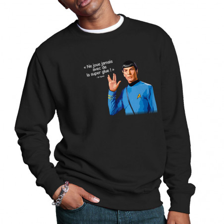 Sweat homme col rond "Spock...