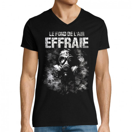 T-shirt homme col V "Le...