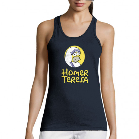 Débardeur femme "Homer Teresa"