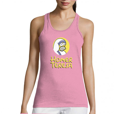 Débardeur femme "Homer Teresa"