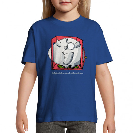 T-shirt enfant "L'éléphant...