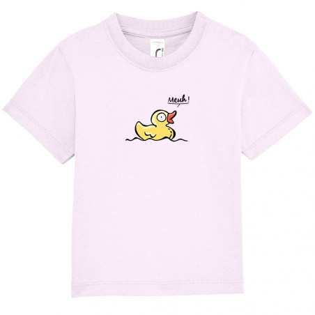 T-shirt bébé "Canard meuh"