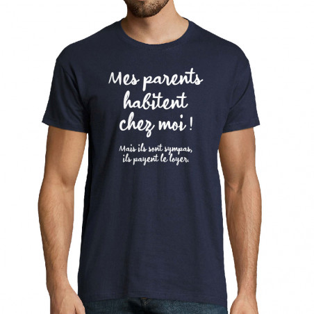 T-shirt homme "Mes parents...