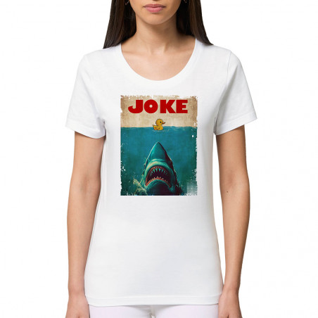 T-shirt femme coton bio "Joke"