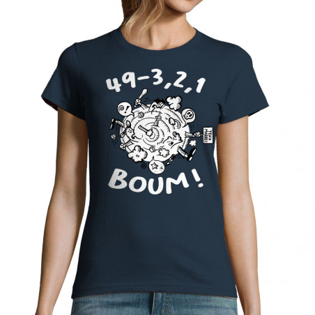 T-shirt femme "49-3 Boum"
