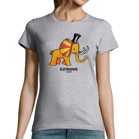 T-shirt femme "élétrompe"