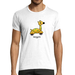 T-shirt homme fit blanc Trotulette (Michel Gondry,Gondry©,Animaux)