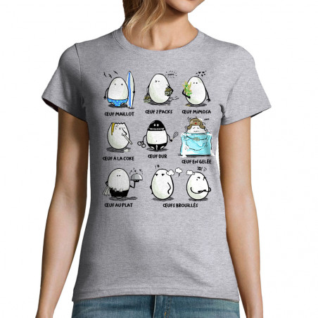 T-shirt femme "Les 9 nœufs"