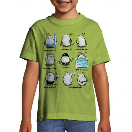 T-shirt enfant "Les 9 nœufs"
