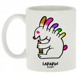 Mug blanc Lapapin (Michel Gondry,Gondry©,Animaux)
