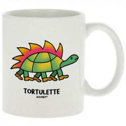 Mug blanc Tortulette (Michel Gondry,Gondry©,Animaux)