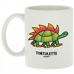 Mug blanc Tortulette (Michel Gondry,Gondry©,Animaux)