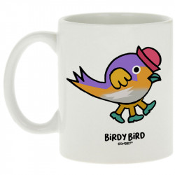 Mug blanc Birdy Bird (Michel Gondry,Gondry©,Animaux)