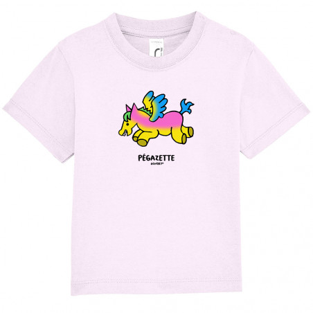 T-shirt bébé "Pégazette"