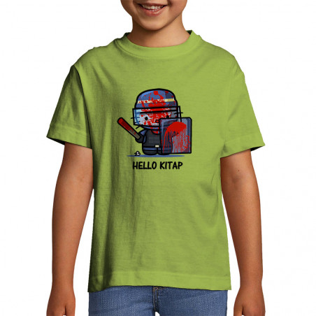 T-shirt enfant "Hello Kitap"