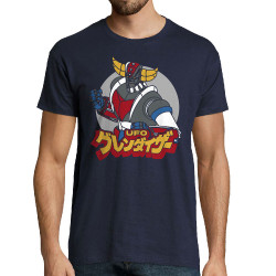 Tee-shirt homme bleu marine Goldrake (Films/Séries,Manga Kawaï japan)