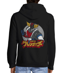 Sweat homme à capuche zippé noir Goldrake (Films/Séries,Manga Kawaï japan)
