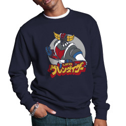 Sweat homme col rond bleu marine Goldrake (Films/Séries,Manga Kawaï japan)