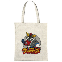 Sac shopping en toile naturel Goldrake (Films/Séries,Manga Kawaï japan)