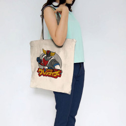 Sac shopping en toile naturel Goldrake (Films/Séries,Manga Kawaï japan)