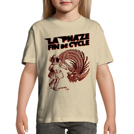 T-shirt enfant sable Fin de cycle (La Phaze)