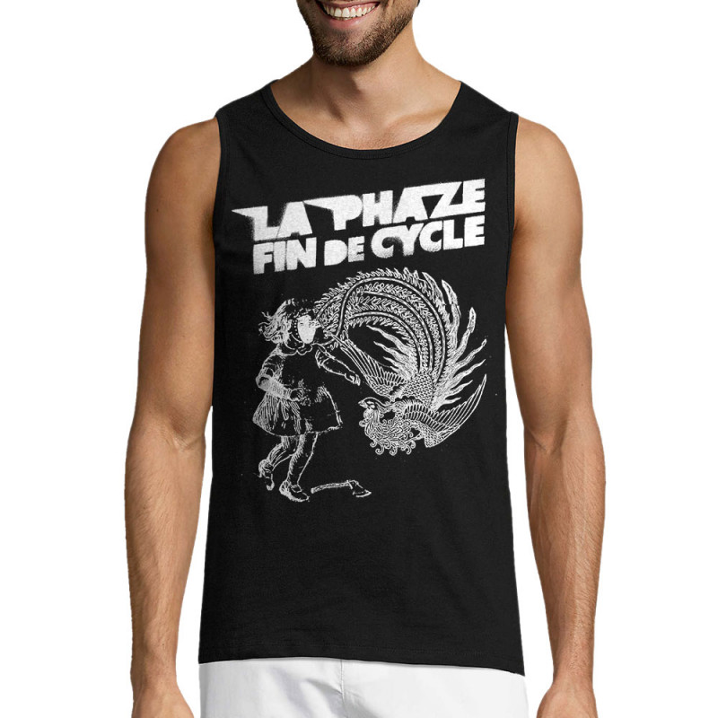 Débardeur homme noir Fin de cycle (La Phaze)