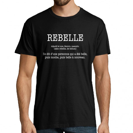 T-shirt homme "rebelle"