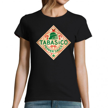 T-shirt femme "Tabas n Co"