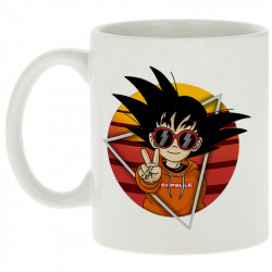 Mug blanc Rad Goku (Films/Séries,Manga Kawaï japan)