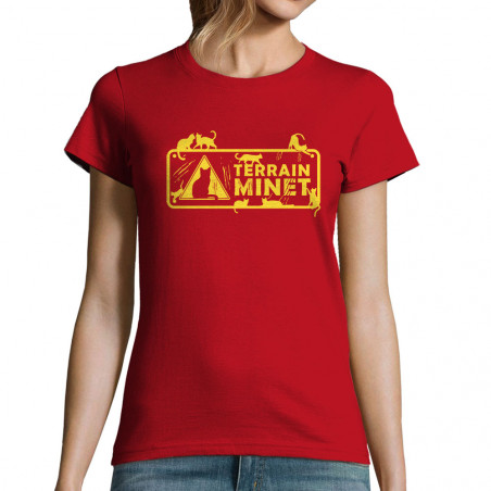 T-shirt femme "Terrain Minet"