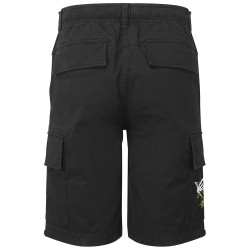 Short cargo homme noir Free Party Never Die (E Cone,teufeur)