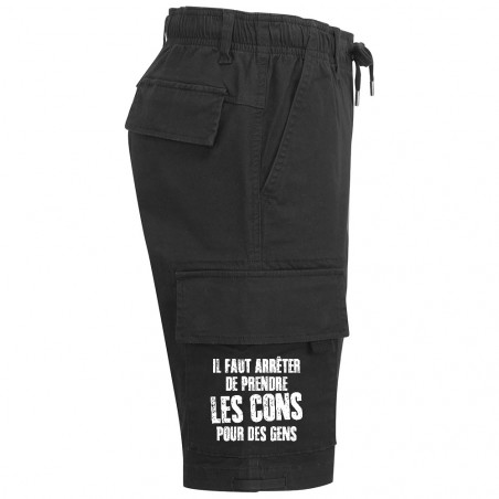 Short cargo homme "Il faut...