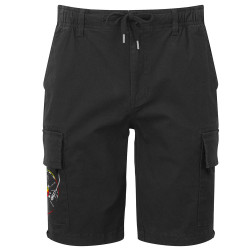 Short cargo homme noir Reggae Vinyl (Reggae)