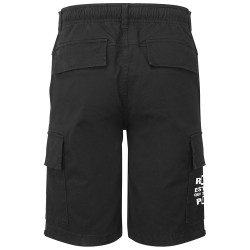 Short cargo homme noir Résister est un verbe qui  se conjugue au présent (Slogans engagés)
