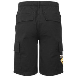 Short cargo homme noir Non au gaz de chips (Alex Kidd,Humour,Fruits & Légumes)