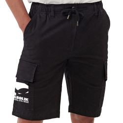 Short cargo homme noir Diabolik - D Logo (Diabolik)