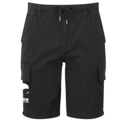 Short cargo homme noir Diabolik - D Logo (Diabolik)