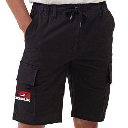 Short cargo homme noir Diabolik - Heros (Diabolik)