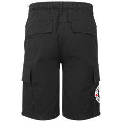 Short cargo homme noir Le prolo se tue à la tâche (Slogans engagés)