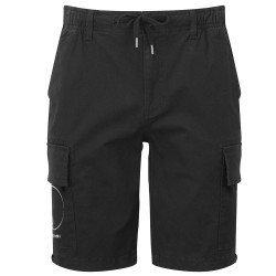 Short cargo homme noir On tourne en rond (Gondrax,Humour,Slogans engagés)