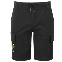 Short cargo homme noir One Piece Mexican Skull (Le Duc,Manga Kawaï japan,Films/Séries,Têtes de morts,Détournements)