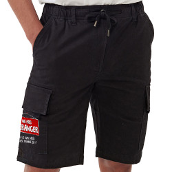 Short cargo homme noir Ne pas déranger (Gondrax,Humour,Slogans Débiles)