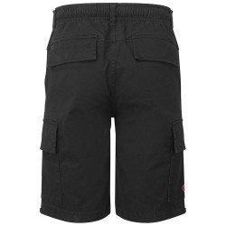 Short cargo homme noir Dead Puppet (Diabolik,Têtes de morts)