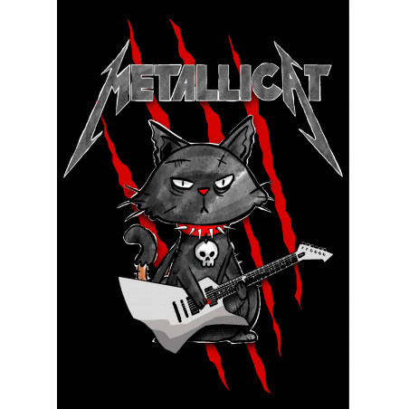 Affiche "Metallicat"