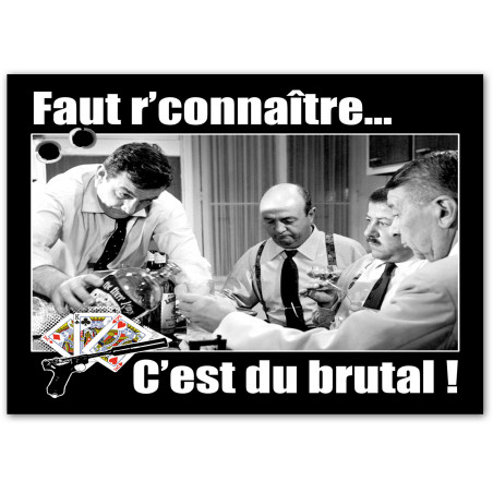 Affiche "Faut r'connaître...