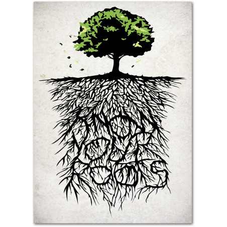 Affiche "Know Your Roots"